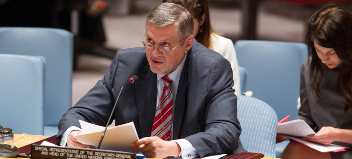 الممثل الخاص للأمم المتحدة بالعراق: على العراقيين العمل على تعزيز ديمقراطيتهم