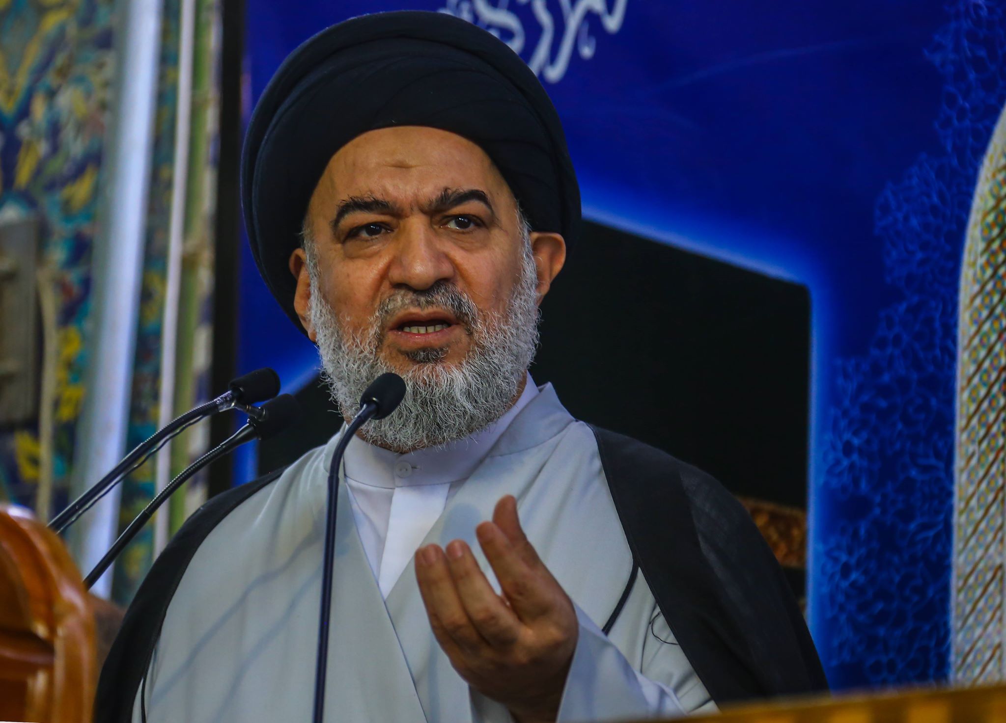 السيد احمد الصافي من الصحن الحسيني يتحدث عن الغضب واثاره السلبية