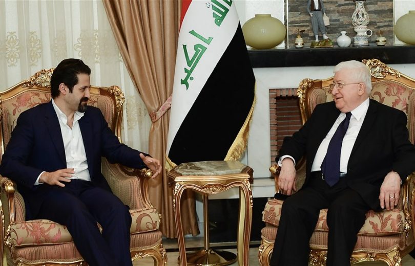 رئيس الجمهورية يستقبل طالباني