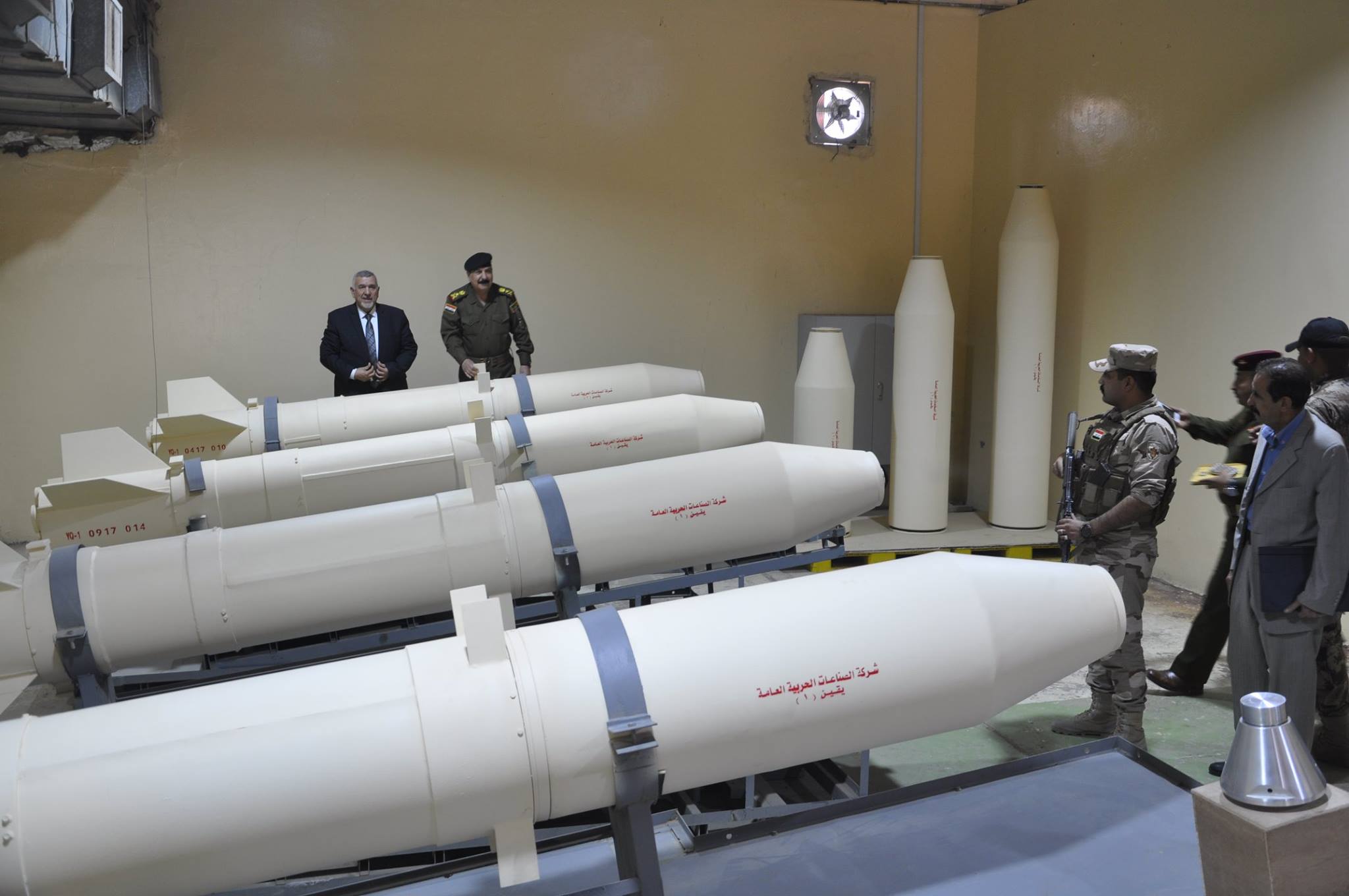 الحكومة توافق على إنشاء قاعدة متطورة للصناعات الحربية في العراق