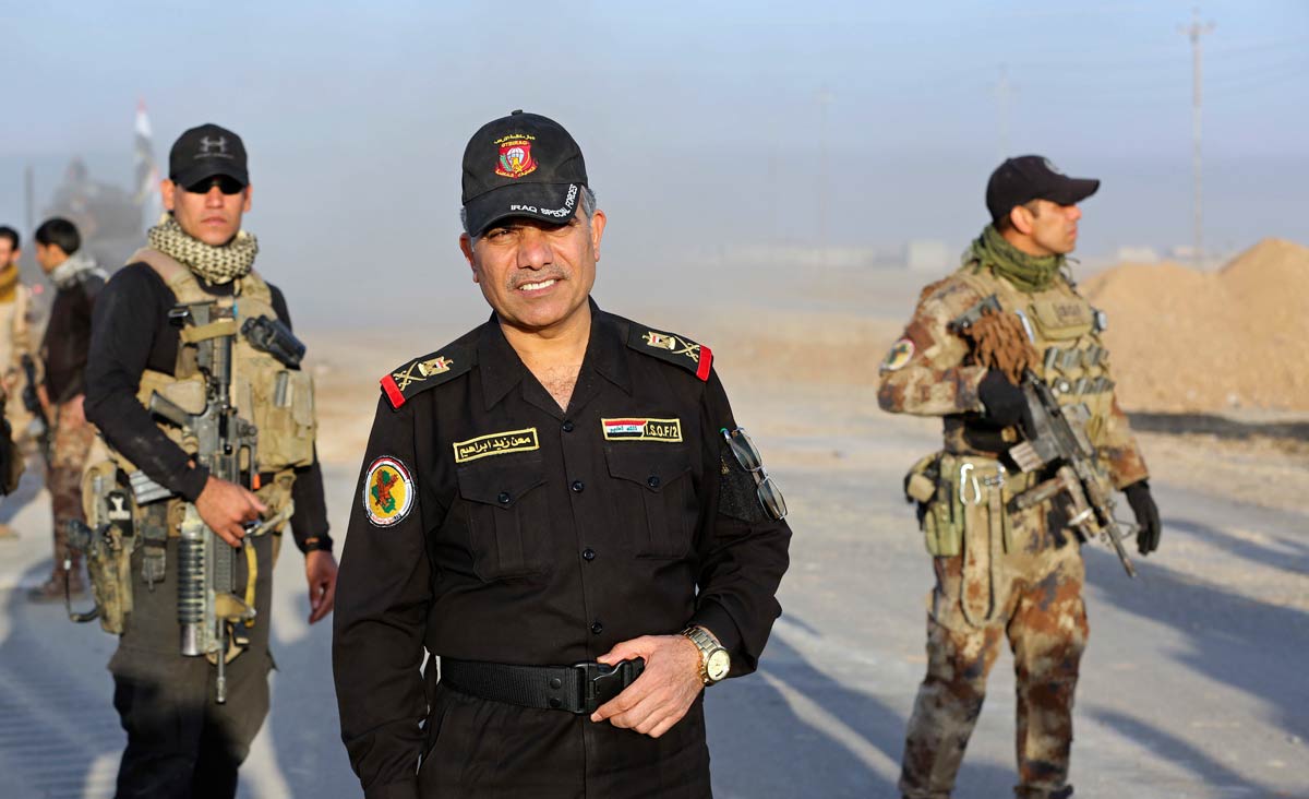 جهاز مكافحة الارهاب ينفي انسحابها من كركوك وعودة حزب البارزاني للمحافظة