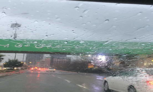 كمية الامطار المتساقطة خلال 12 ساعة الماضية في العراق