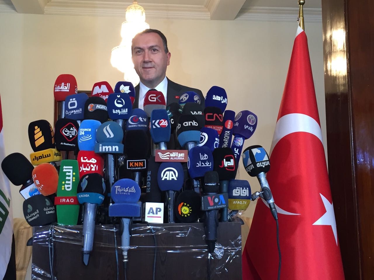 السفير التركي ببغداد: ابلغنا العبادي لدى زيارته انقرة باكمال سد اليسو استعدادا لملئه