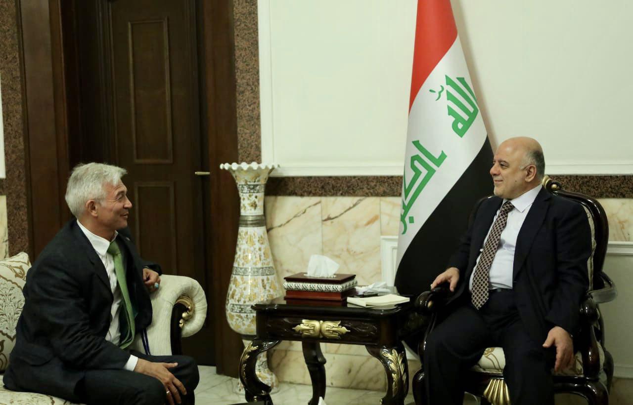 بالفيديو..  العبادي وسفير الاتحاد الاوربي يبحثان تنفيذ ستراتيجية ادارة الموارد المائية