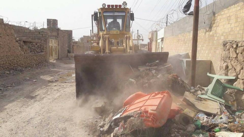 حملة خدمية واسعة في قضاء بيجي التابع لمحافظة صلاح الدين