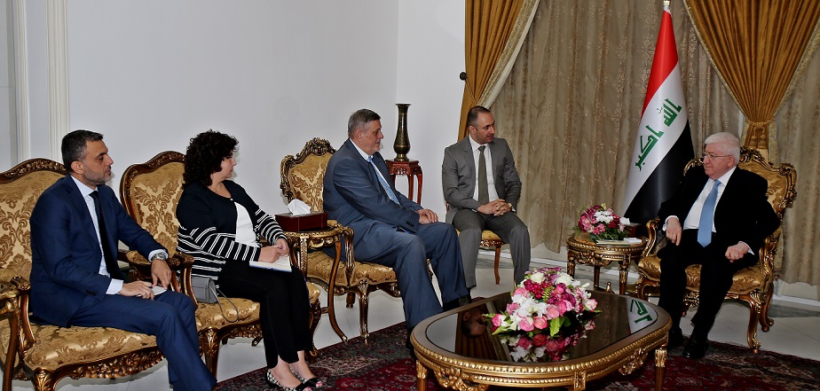 رئيس الجمهورية يستقبل ممثل الأمين العام للأمم المتحدة