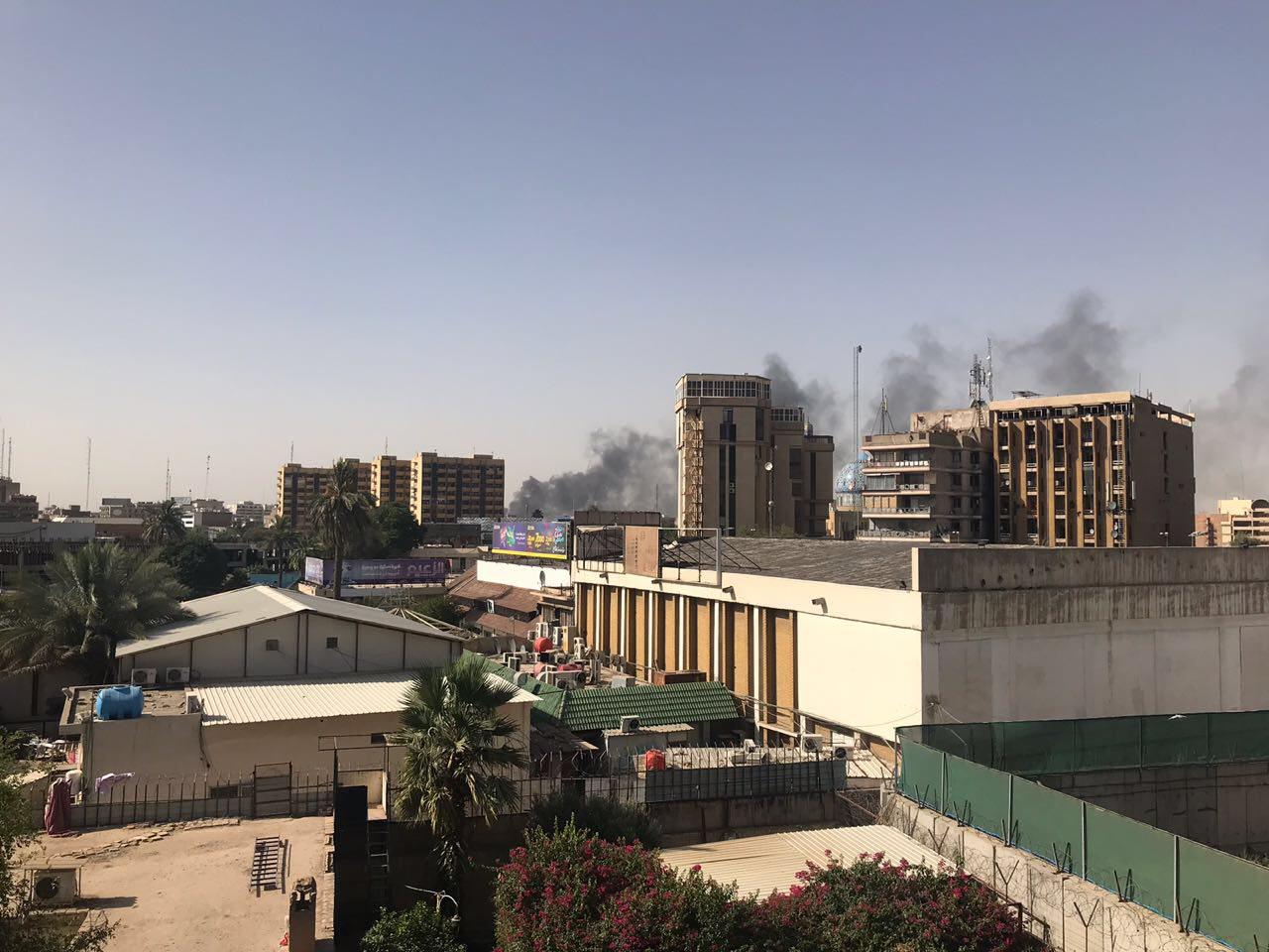 بالفيديو..  اللواء سعد معن يتحدث من مكان حادث حريق صناديق الانتخابات