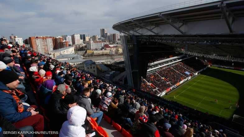 بالصورة.. "الملعب المخيف" يستضيف مباراة مصر الأولى في المونديال