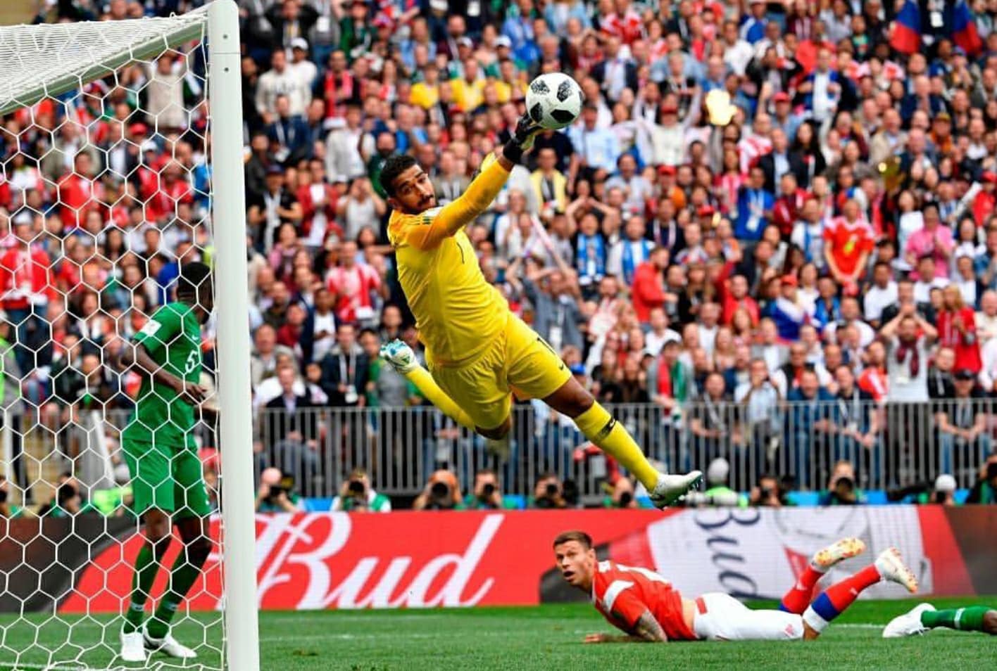 روسيا تكتسح السعودية بخماسية في افتتاح المونديال (فيديو)