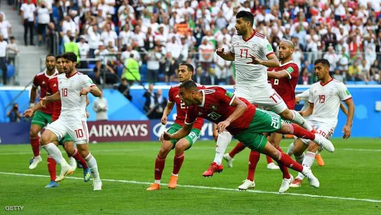ايران تخطف فوزاً مهماً من المغرب في مونديال روسيا