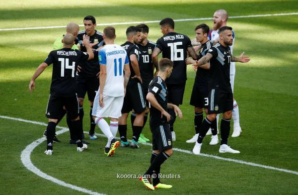 أيسلندا تفجر المفاجأة وتحبط الأرجنتين