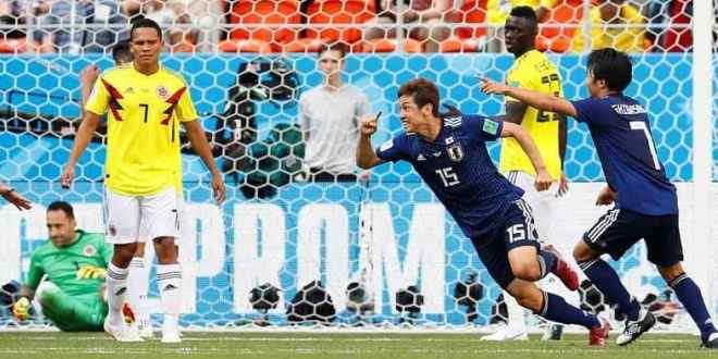 كاس العالم:اليابان تفاجيء كولومبيا وتتفوق عليها (2-1)