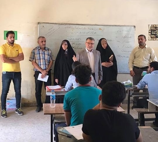 الوقف الشيعي يعلن مشاركة مئات الطلبة في أداء الامتحانات الوزارية للمرحلة الإعدادية في مدارس التعليم الديني