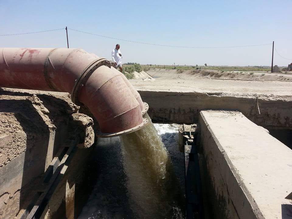الموارد المائية تعلن تعرض أحد نواظم الفرات في النجف للتخريب وتهدد بمقاضاة المعتدين