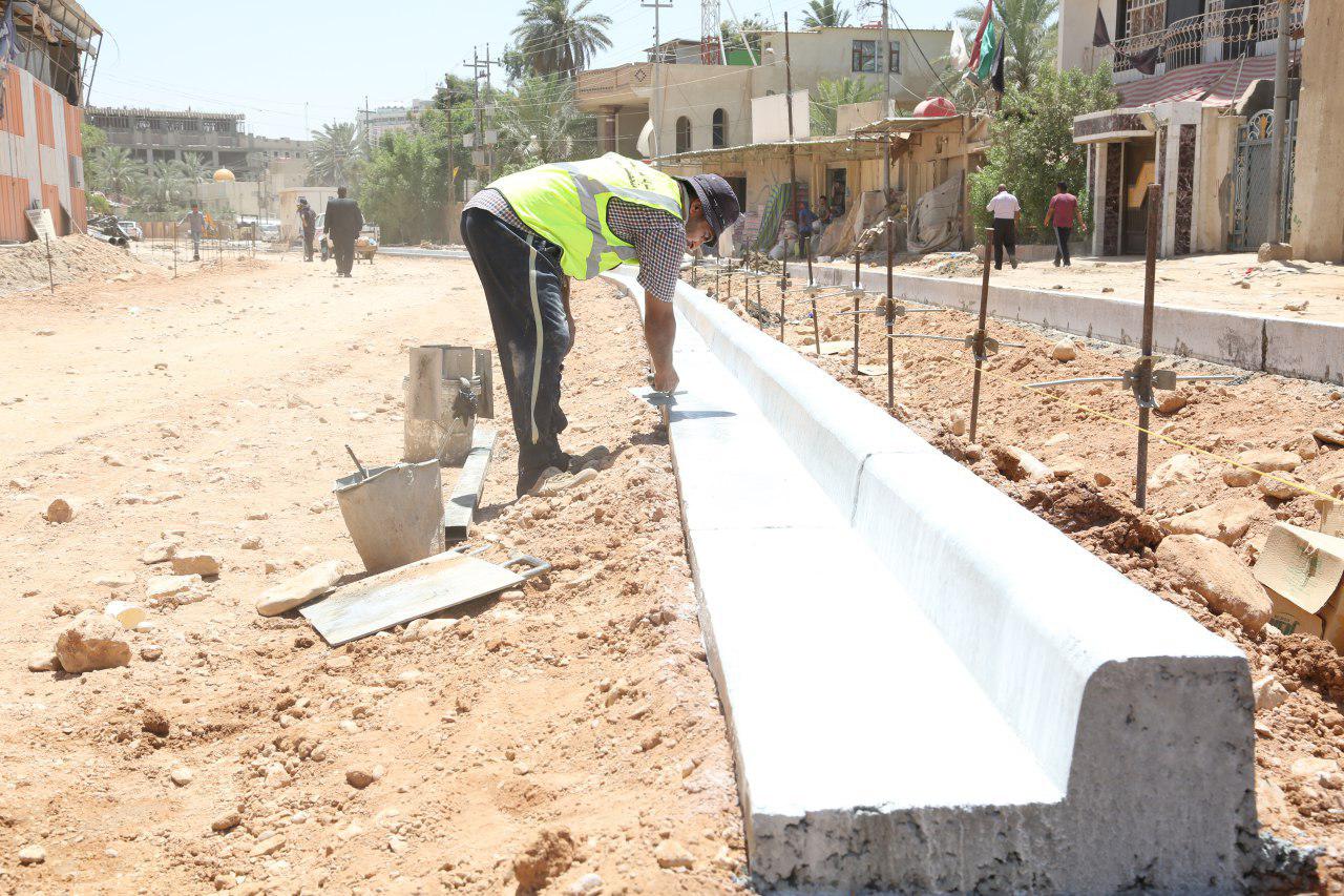 أسوة بشارع الشهيد احمد زيني.. العتبة الحسينية تتبنى مشروع جديد في كربلاء (مصور)