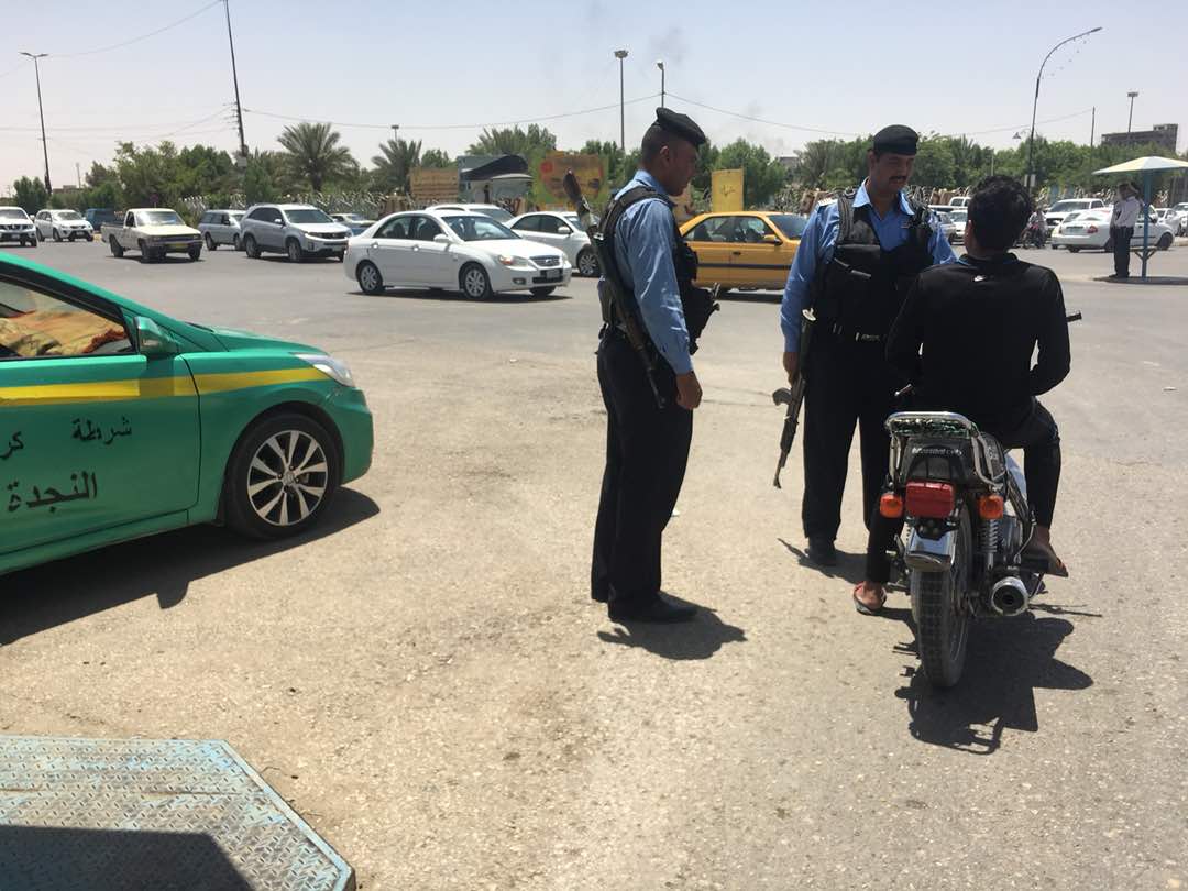 شرطة كربلاء: القبض على 29 متهما مطلوبا للقضاء ومصادرة 36 دراجة نارية مخالفة