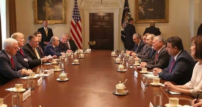 العاهل الأردني لترامب: القدس الشرقية عاصمة فلسطين