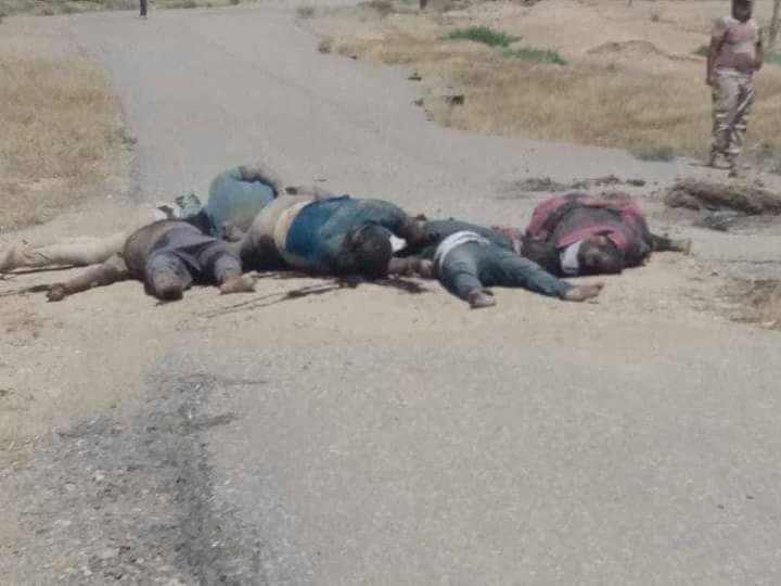 انباء عن اعدام "داعش" للمختطفين الستة (صورة)