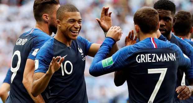 فرنسا تكتسح الارجنتين وتتأهل للدور ربع النهائي في مونديال روسيا