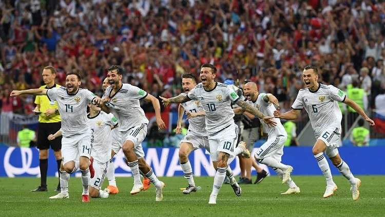 روسيا تقصي إسبانيا وتتأهل لربع نهائي المونديال