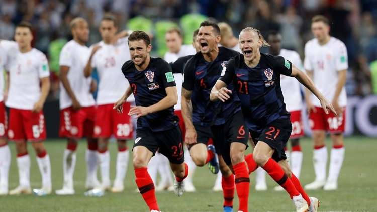 كرواتيا تبلغ دور الـ 8 الكبار لمونديال 2018