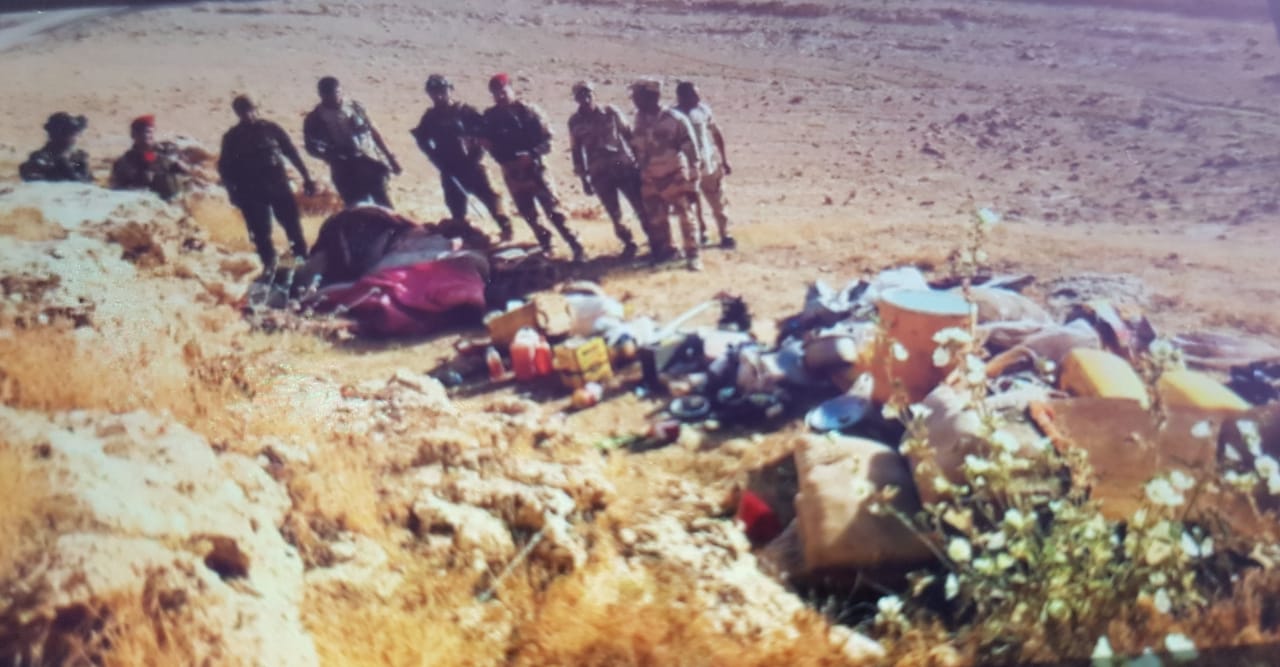 بالصورة..  الإعلام الأمني يعلن تدمير أربعة أنفاق وست عبوات ناسفة في نينوى