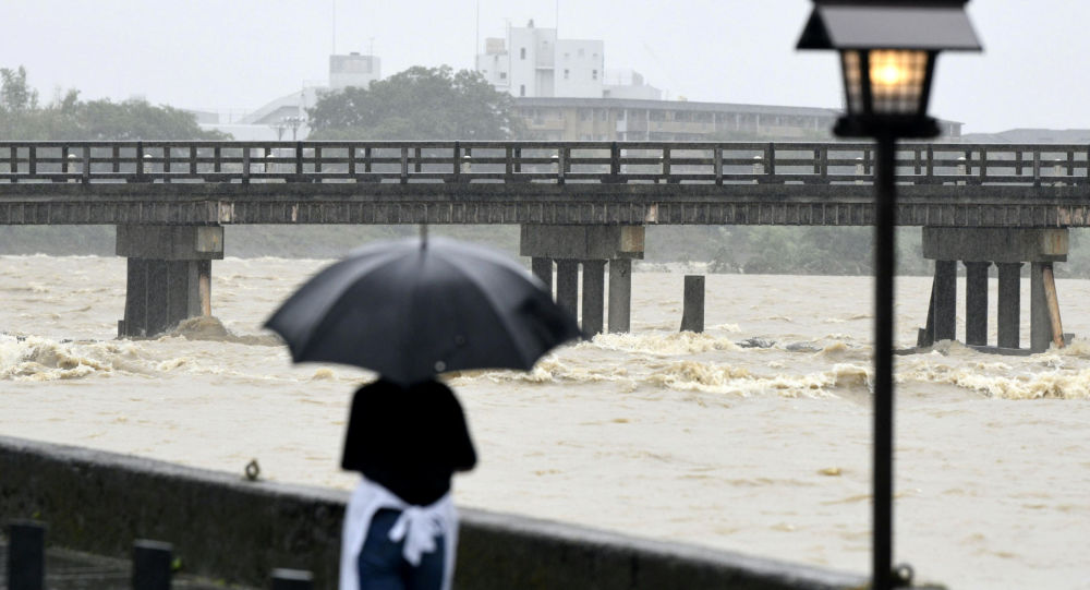 إجلاء ثلاثة ملايين شخص بسبب الأمطار الغزيرة في اليابان