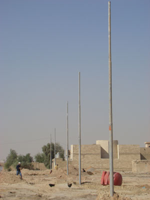 كربلاء :تنفيذ الشبكة الكهربائية لحي ملحق الفارس