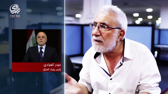 بالفيديو.. رسالة غالب الشابندر الى حيدر العبادي