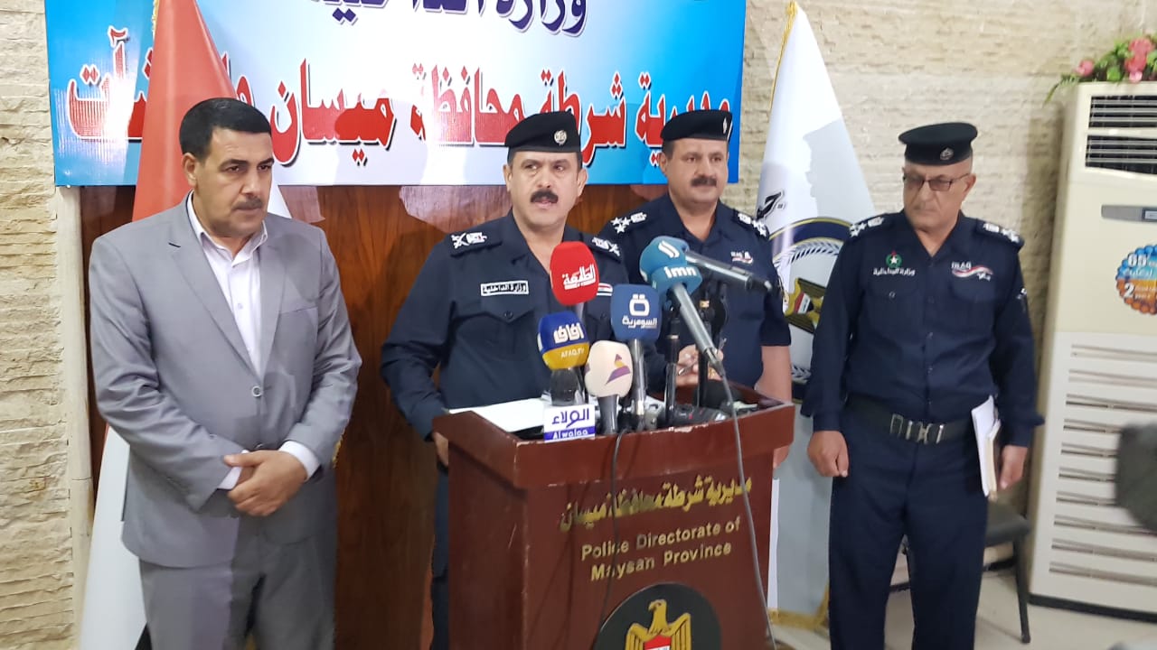 اعتقال عصابتين بميسان احداها قتلت محاسبا في مكتبه والاخرى سرقت 21 سيارة