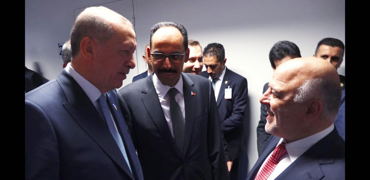 بالفيديو..  العبادي يلتقي اردوغان وميشيل وماكرون في بروكسل