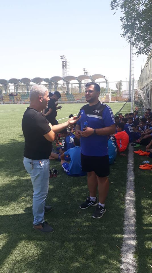 كربلاء:مدرسة العطار الكروية طريق المواهب العراقية للعالمية