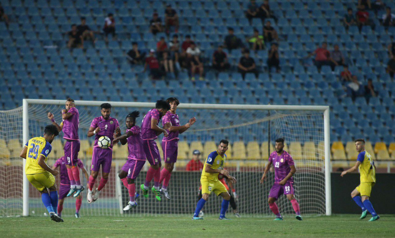 بالصور..  القيثارة تهزم الصقور وتضع لقب الدوري بأحضان النوارس