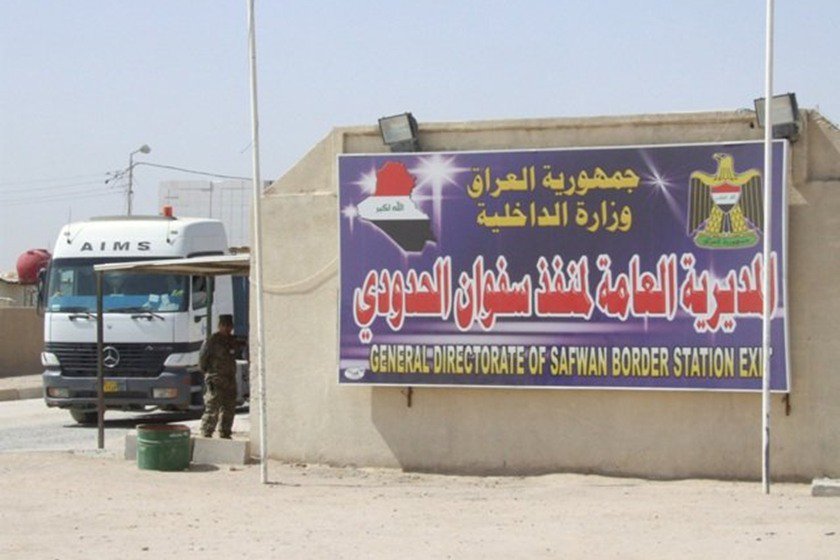 البصرة.. محتجون يغلقون منفذ سفوان الحدودي مع الكويت