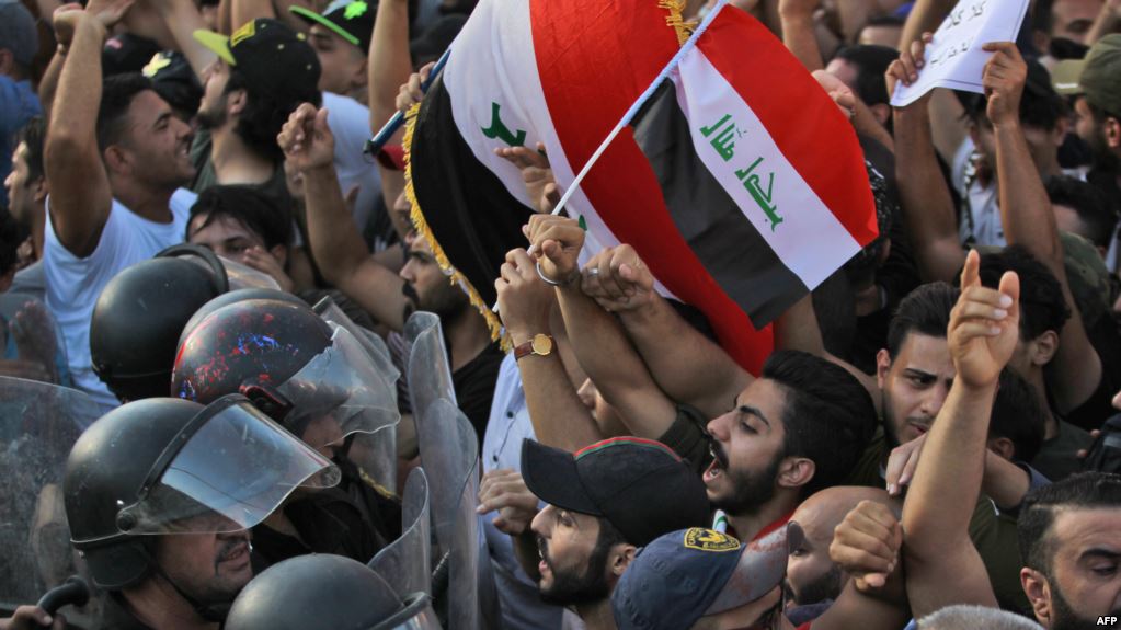 مقتل متظاهر في الديوانية