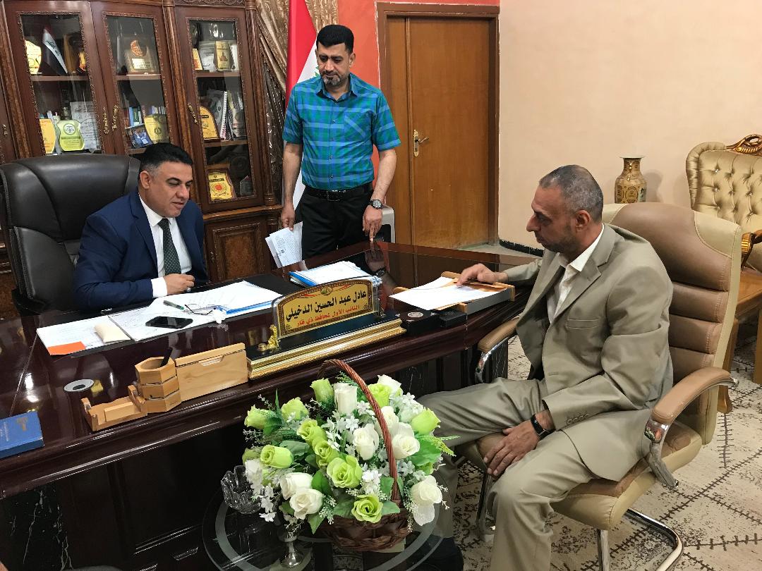 ذي قار تلزم دوائر المحافظة بزيادة اجور رواتب المتعاقدين والاجراء اليوميين