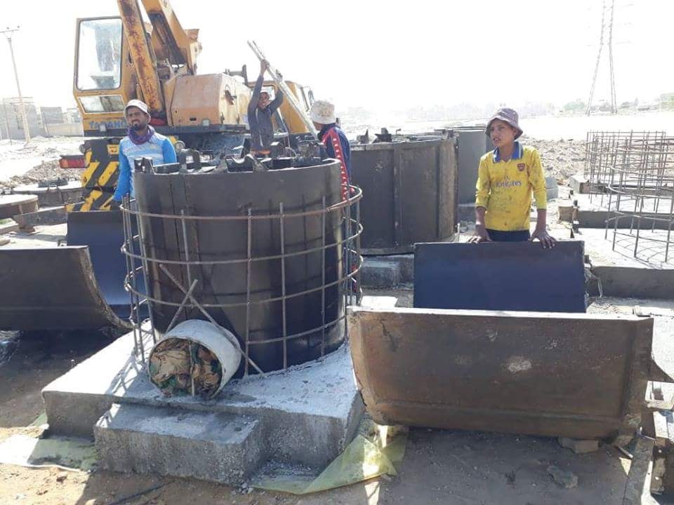 المباشرة بتنفيذ شبكة مجاري لحي الصحفيين في كربلاء