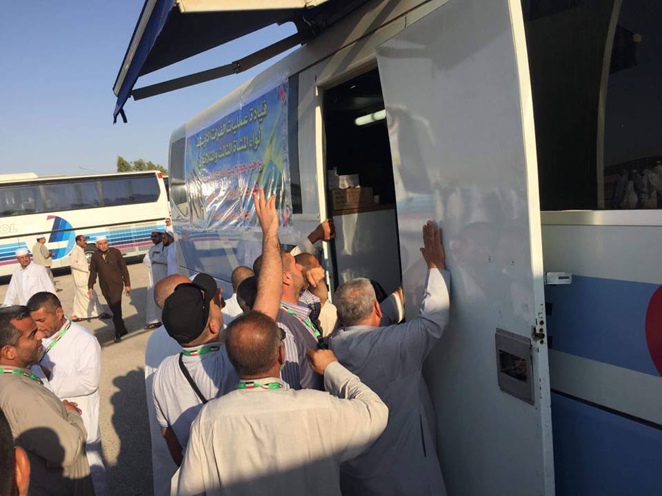 صحة كربلاء تُسَير مستشفى ميداني مصغر وعجلات الإسعاف لمرافقة الحجاج الذين يسلكون الطريق البري