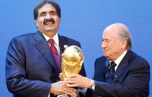 بلاتر يكشف سر فوز قطر بمونديال 2022