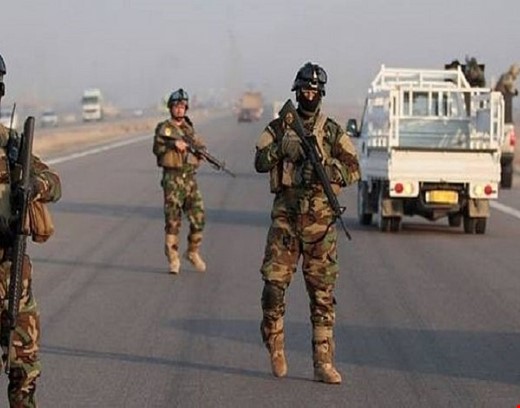 مقتل اربع ارهابيين غربي الاسحاقي وعمليات سامراء تعلن فتح طريق صلاح الدين بغداد