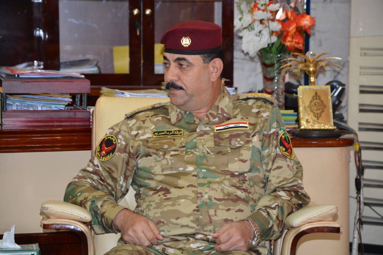 قائد فرقة الرد السريع " يعلن انطلاق خطة فرض القانون في ميسان