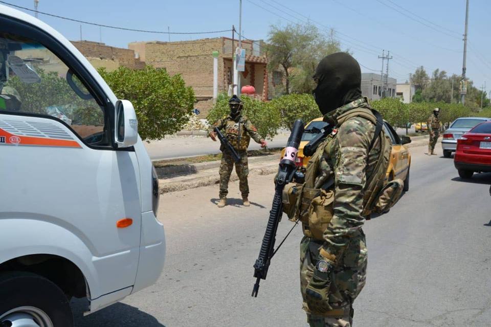 الرد السريع في ميسان تبحث عن مطلوبين في قضاء المجر الكبير