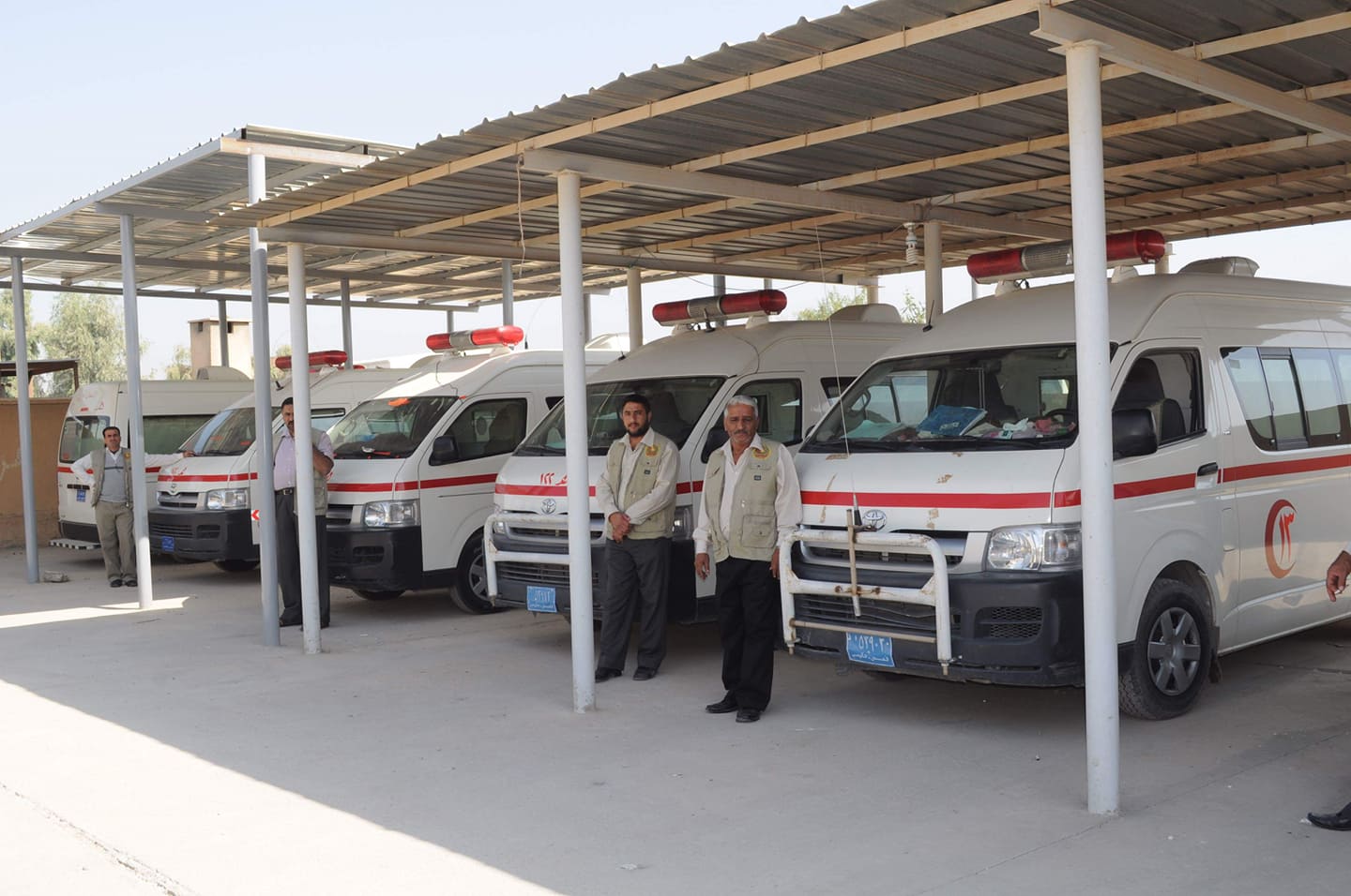 عجلات الإسعاف الفوري في كربلاء تنقل أكثر من ( 29 ) ألف حالة مرضية خلال النصف الأول من العام الحالي