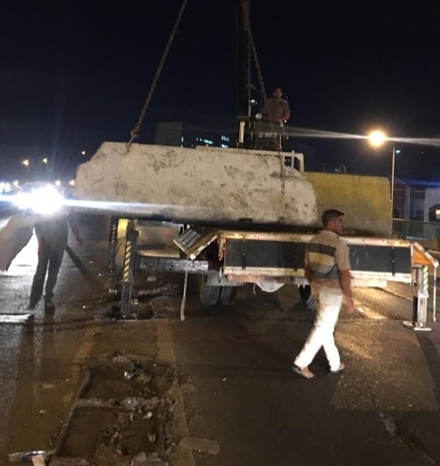 لهذه لااسباب ...رفع الحواجز الكونكريتية وسط جسر باب المعظم