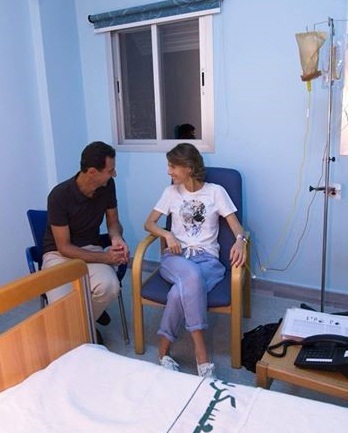 الرئاسة السورية تعلن إصابة عقيلة الأسد بسرطان الثدي