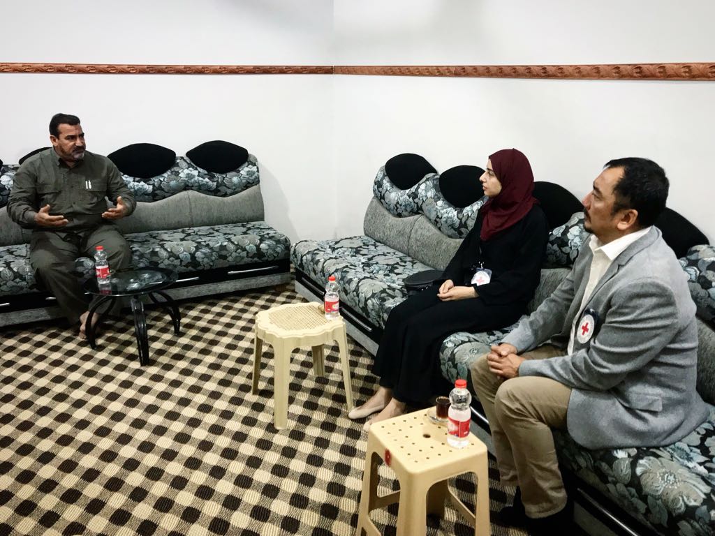 الحشد الشعبي يوفر الامن للمنظمات الدولية ويؤكد: تواجدهم مهم في مناطق غرب الأنبار