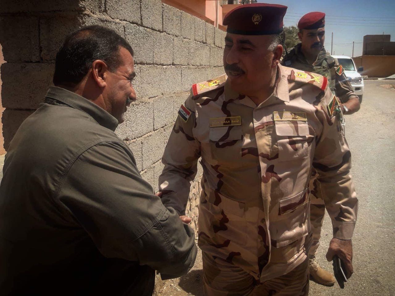 تنسيق امني عال بين الحشد والجيش للقضاء على الخلايا الارهابية النائمة غرب الانبار