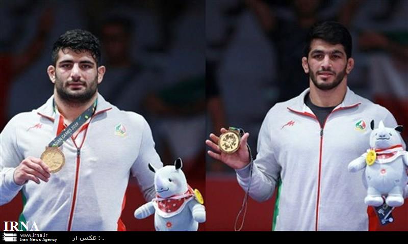 ايران تتوج ببطولة المصارعة الحرة في آسياد 2018