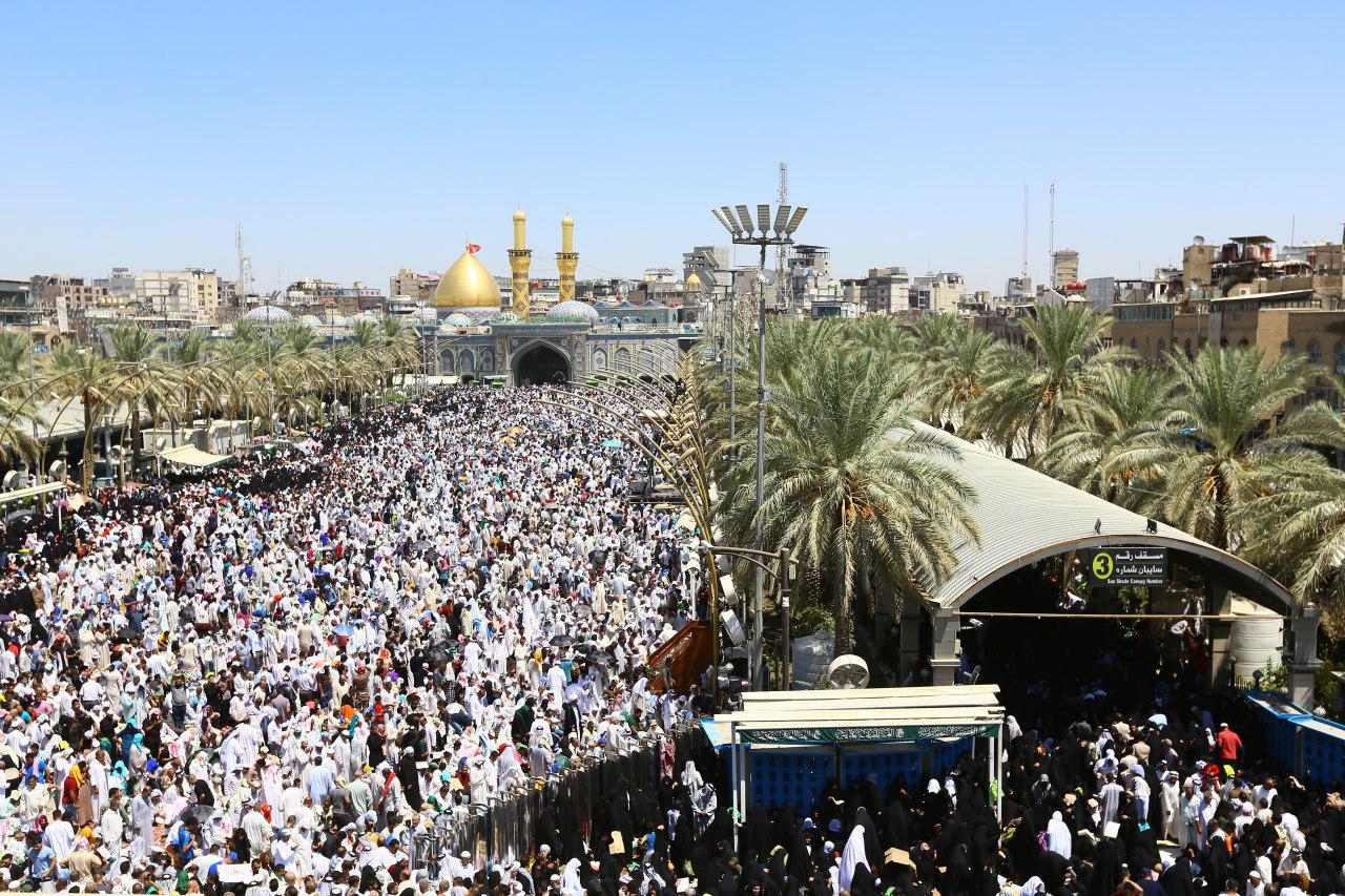 صور حصرية لزيارة يوم عرفة في كربلاء