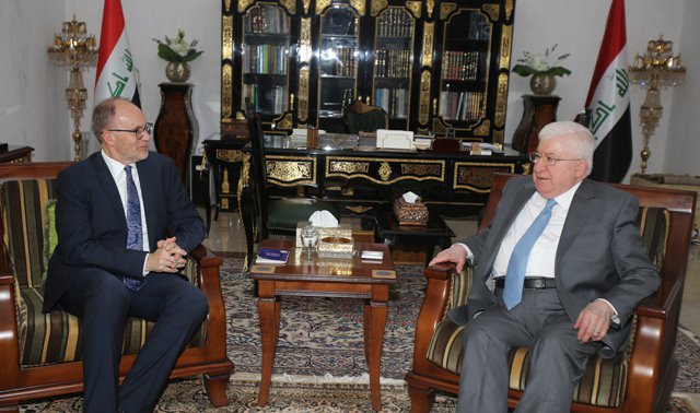 معصوم للسفير الامريكي: دعوة البرلمان المنتخب للانعقاد ستتم وفقا للدستور والقوانين